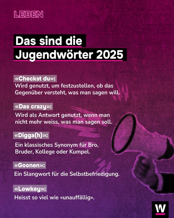 &lt;p&gt;Die nominierten Jugendwörter des Jahres 2025 sind da!&lt;/p&gt;