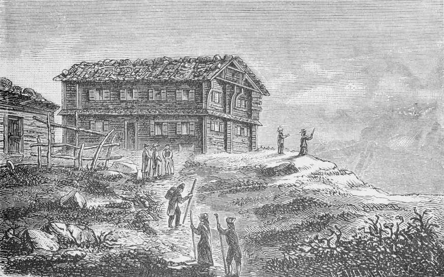 Rigi Kulm erstes Gipfelhotel der Schweiz Schweiz der Rekorde