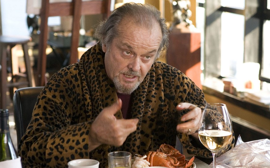 In this undated image released by Warner Bros. Pictures, actor Jack Nicholson appears in a scene from the new "The Departed." Nicholson is an early contender for an Oscar for his role in the ...