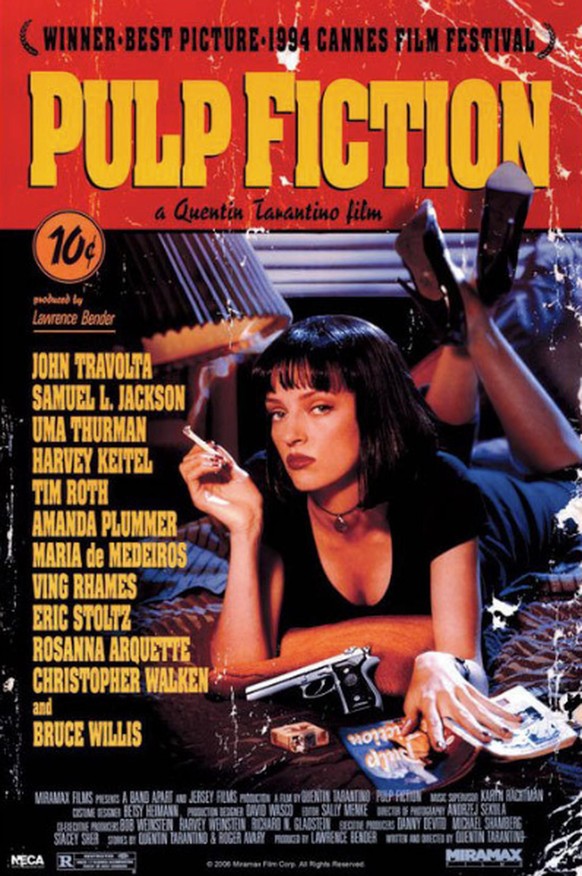 Pulp Fiction Poster Original Uma Thurman 
https://www.amazon.it/Tainsi-Pulp-Fiction-Frameless-00005/dp/B08HZ65NHF