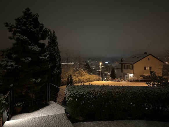 Kloten am Sonntagabend.