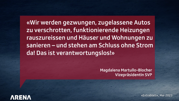 Albert Rösti bestätigt, dass das Klimagesetz Anreize schaffe, die auf Freiwilligkeit beruhen.