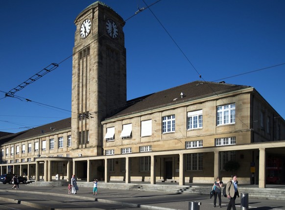 Der Badische Bahnhof in Basel am Mittwoch, 4. September 2013. (KEYSTONE/Georgios Kefalas)
