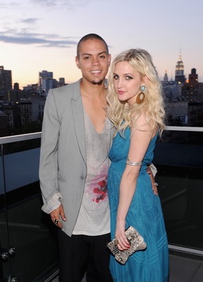 Evan Ross und Ashley Simpson, als sie noch nur verlobt waren.