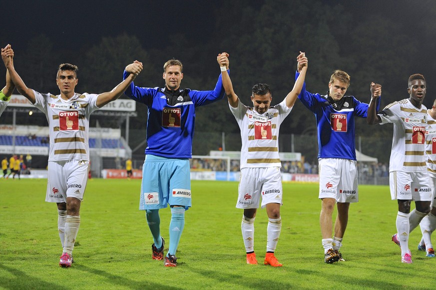 Kann der FC Luzern bald auch in der Super League der ersten Sieg bejubeln?