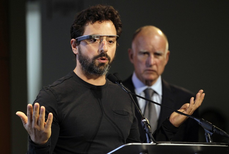 Er war das oberste «Glasshole»: Google-Co-Gründer Sergey Brin.