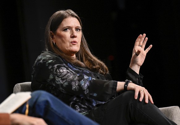 FILE - Mary Trump discussing her book "Who Could Ever Love You: A Family Memoir" at The 92nd Street Y on Thursday, Sept. 12, 2024, in New York. (Photo by Evan Agostini/Invision/AP, File)
Mar ...