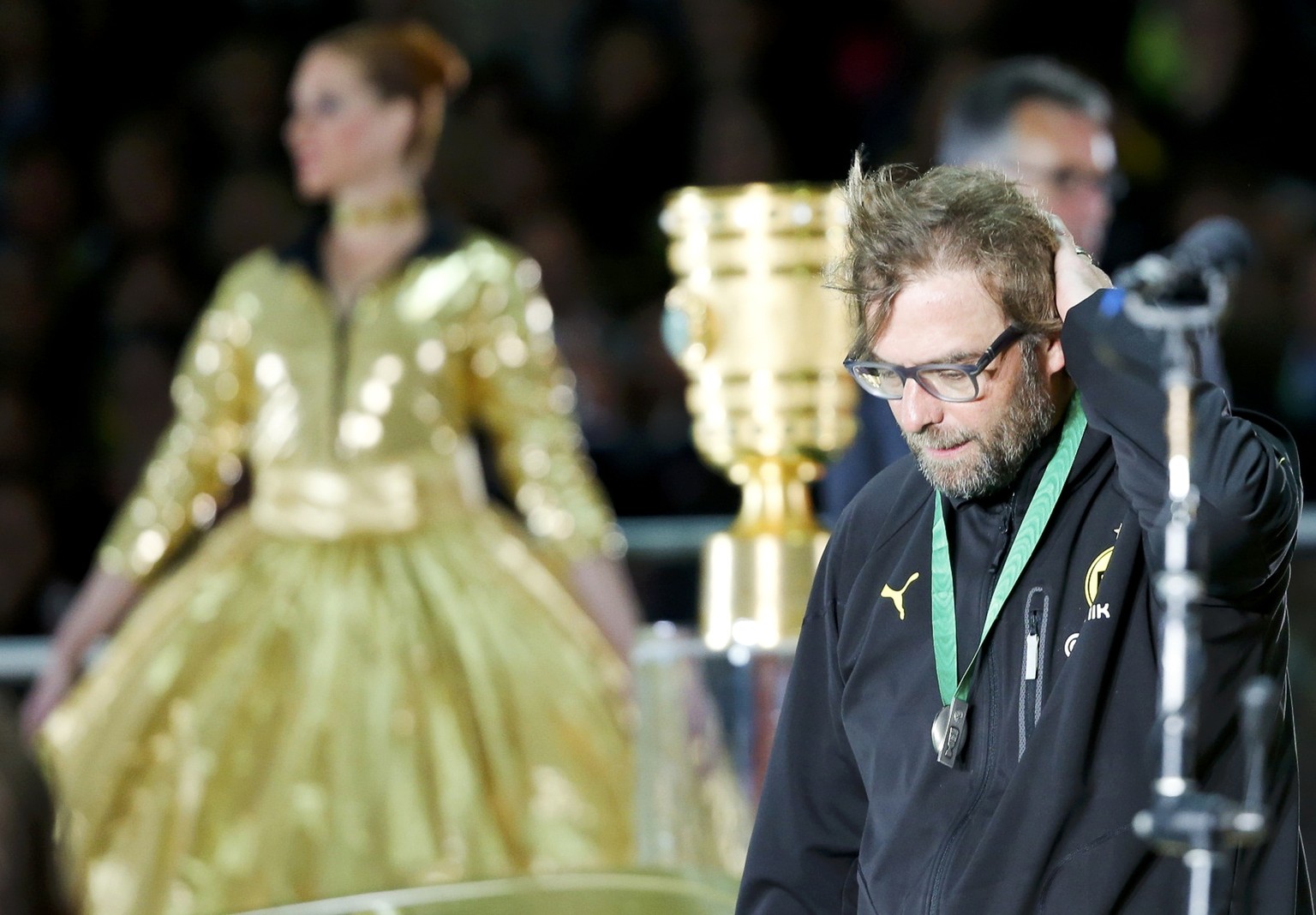 Kein Gold für den BVB-Trainer.