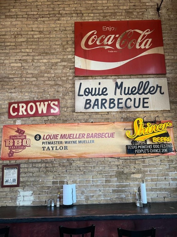 Louie Mueller BBQ Texas essen food kochen barbecue fleisch
