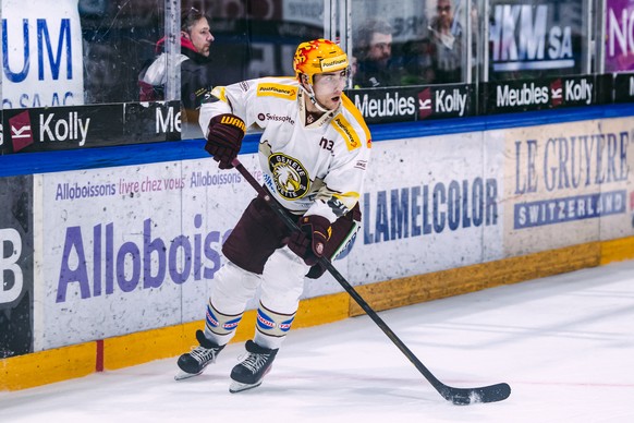 Le PostFinance Top Scorer genevois Valtteri Filppula, lors du match du championnat suisse de hockey sur glace de National League entre le HC Fribourg-Gotteron, HCFG, et Geneve Servette HC, GSHC, ce ve ...