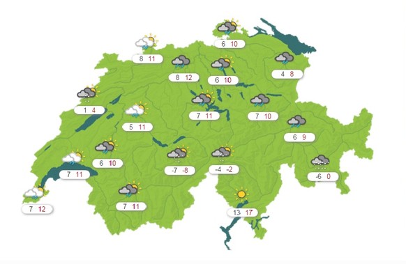 Am Mittwoch ist ein Temperatursturz angesagt.