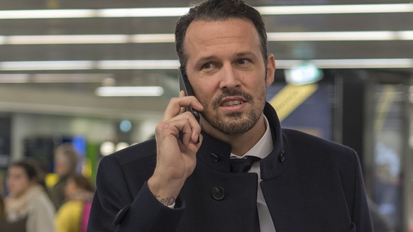 Basel&#039;s sports director Marco Streller upon his arrival at the Lisbon Portela Airport the day before the UEFA Champions League Group stage Group A matchday 6 soccer match between Portugal&#039;s  ...