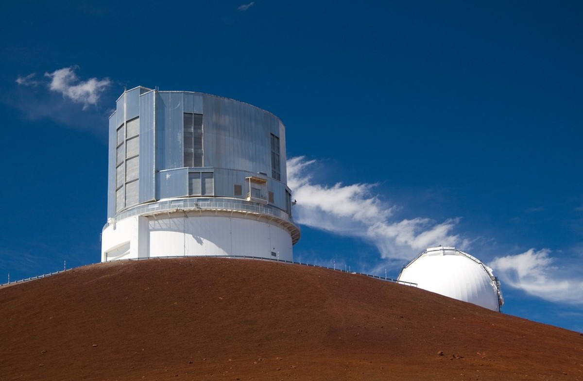 Das japanische Subaru-Teleskop auf dem hawaiianischen Vulkan Mauna Kea.