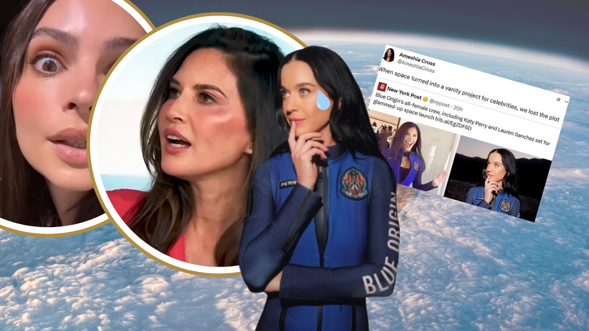 «Dégoûtant!»: Katy Perry se fait démolir après son vol dans l’espace