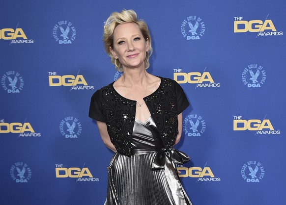 Anne Heche arrives at the 74th annual Directors Guild of America Awards, Saturday, March 12, 2022, at The Beverly Hilton in Beverly Hills, Calif. (Photo by Jordan Strauss/Invision/AP)
Anne Heche