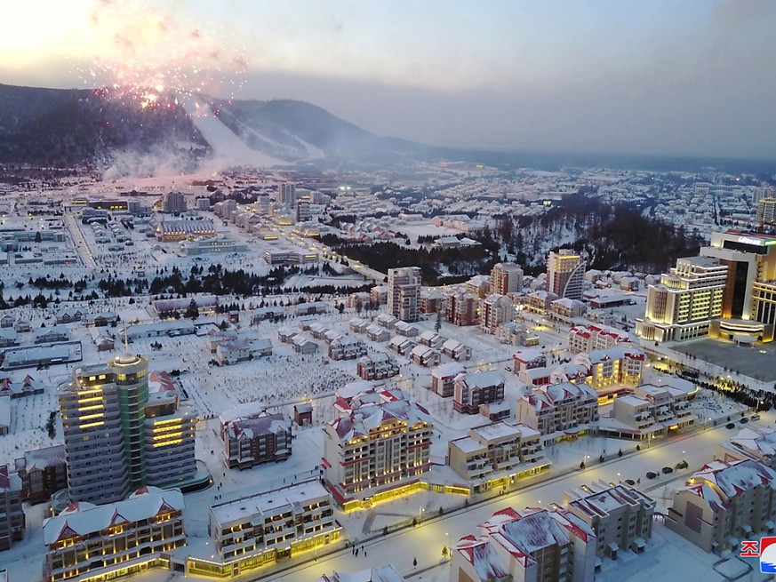 Soll Aushängeschild des Sozialismus werden: die neue Stadt Samjiyon in Nordkorea.