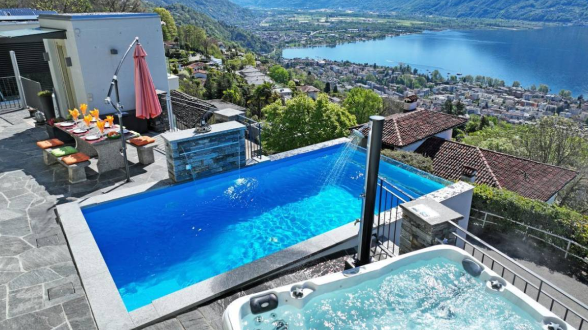 Rauszeit Unterkünfte Hotels in der Schweiz mit Wellness Deluxe Minusio