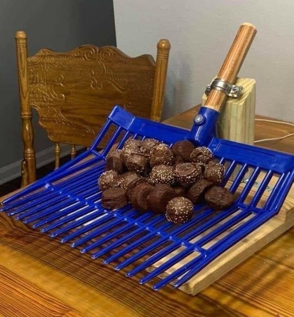 we want plates
https://old.reddit.com/r/WeWantPlates/comments/ki64jx/chocolate_horse_turd_truffles_on_a_manure_fork/