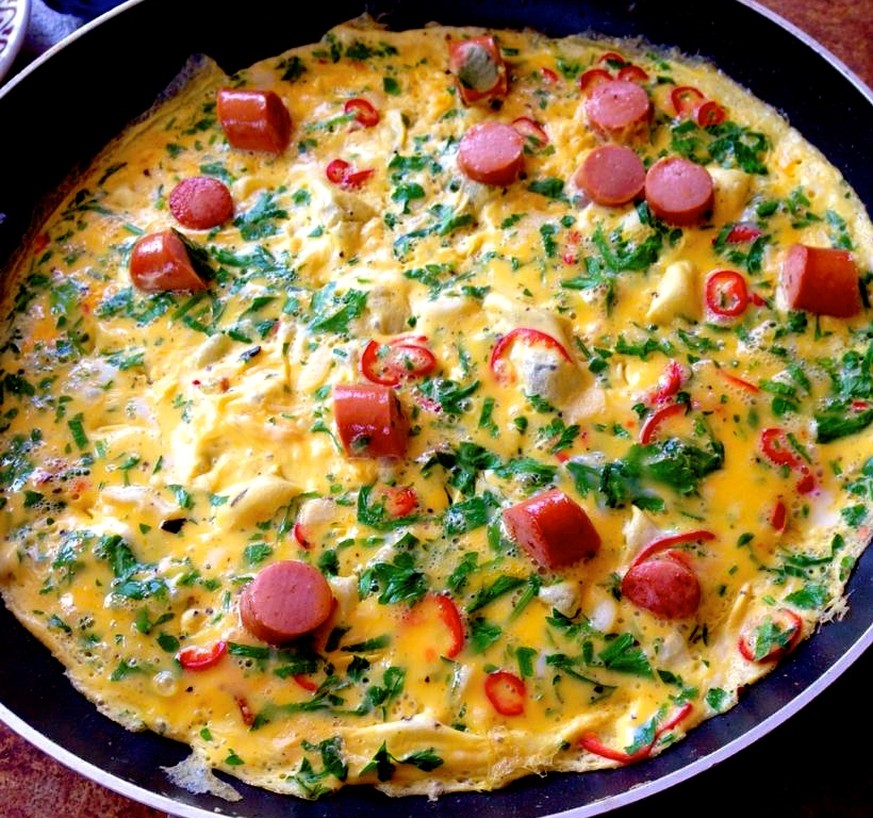 omelette wienerli baroni