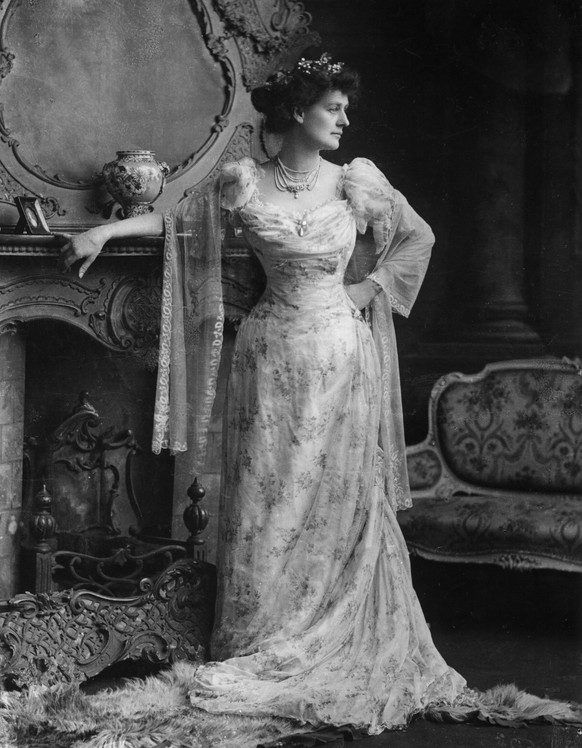 Countess Markievicz In Ball Gown Circa 1900
