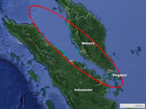 Location Strait of Malacca