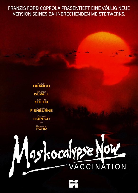 Maskocalypse Now Filme im Coronazeitalter