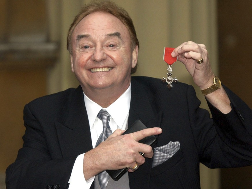 F�r seine Verdienste um die Wohlt�tigkeit wurde der britische S�nger Gerry Marsden 2003 vom englischen K�nigshaus zum Member of the British Empire ernannt. (Archivbild)