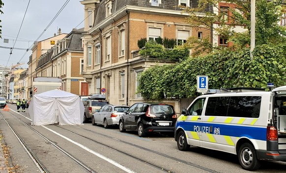 Die Unfallstelle in der Austrasse.