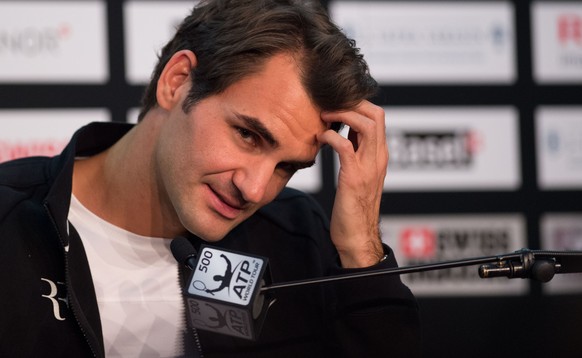 Roger Federer spricht nicht gerne über das Verhältnis zu Roger Brennwald.