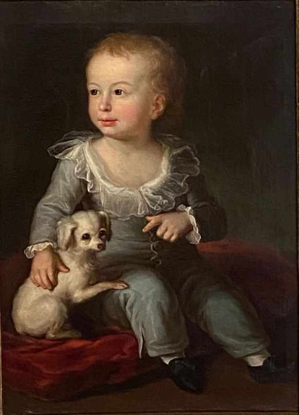 Gemälde von Johann Ludwig Burckhardt als zweijähriges Kind von Anton Graff, 1786.
https://commons.wikimedia.org/wiki/File:Johann_Ludwig_Burckhardt_by_Anton_Graff_(1786).jpg?uselang=de