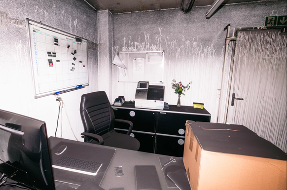 Brand St. Jakob-Park FC Basel