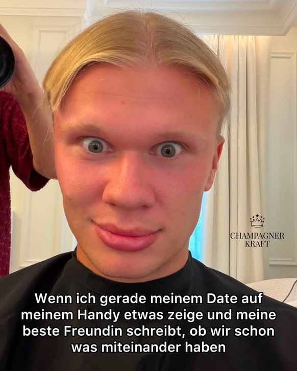 Haalands neue Frisur: Die besten Memes aus dem Netz