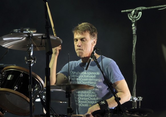 FILE - Matt Cameron performs during the MMR B Q radio station concert on May 18, 2013, in Camden, N.J. (Photo by Owen Sweeney/Invision/AP, File)
Music Pearl Jam