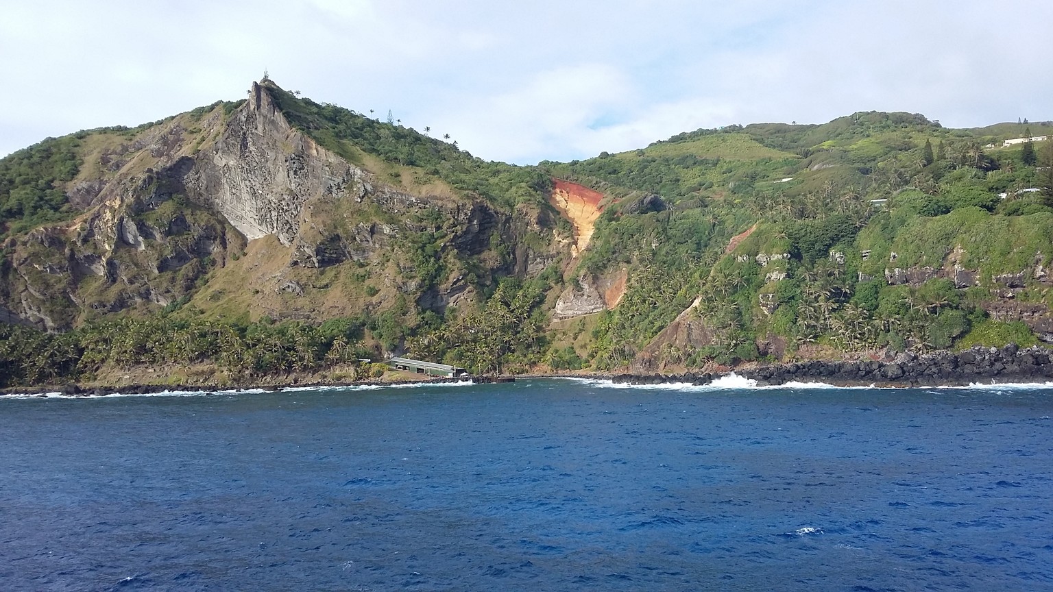 Pitcairn mit Hauptstadt Adamstown, Bild: Hanspeter Gsell