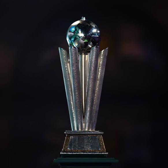 Darts Paddy Power 2024 PDC World Darts The Sid Waddell trophy before the 2024 Paddy Power Darts World Championship, WM, Weltmeisterschaft at Alexandra Palace, London, United Kingdom on 3 January 2024. ...