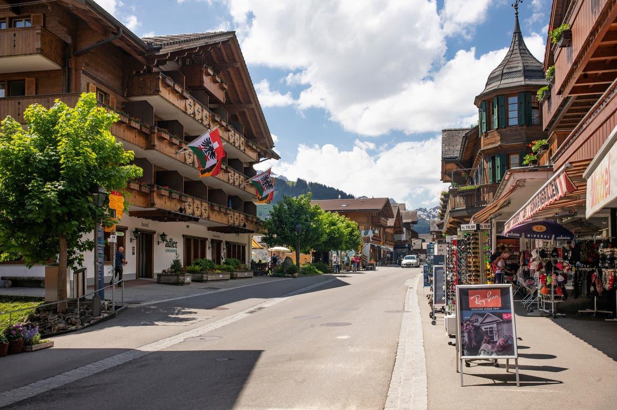 Sommeridylle in Adelboden. Das Dorf ist aber stark abhängig vom Wintertourismus.