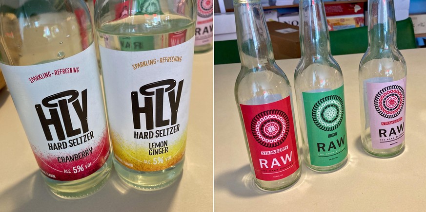 hard seltzer schweiz Sundays Seltzer Holy John&#039;s Züri Seltzer FAW trinken alkohol drinks