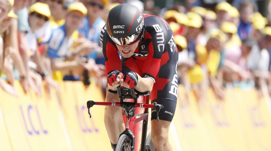 Aerodynamisch zum Sieg: Rohan Dennis.