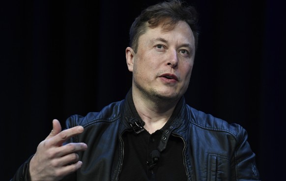 FILE - Tesla and SpaceX Chief Executive Officer Elon Musk speaks at the SATELLITE Conference and Exhibition in Washington, Monday, March 9, 2020. Twitter on Thursday, Dec. 16, 2022 suspended the accou ...