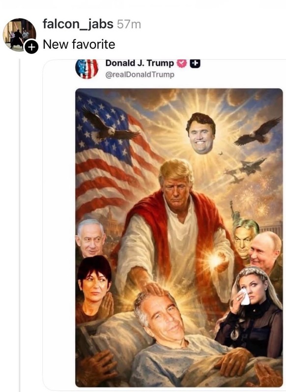 Trump vs. Jesus und Arzt