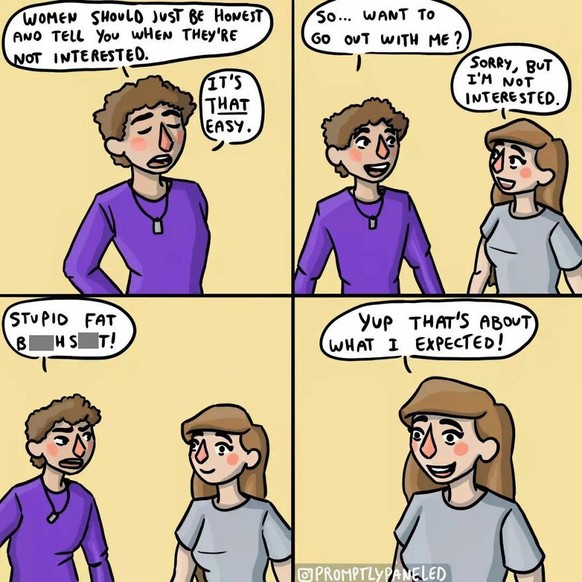 feministischer Comic