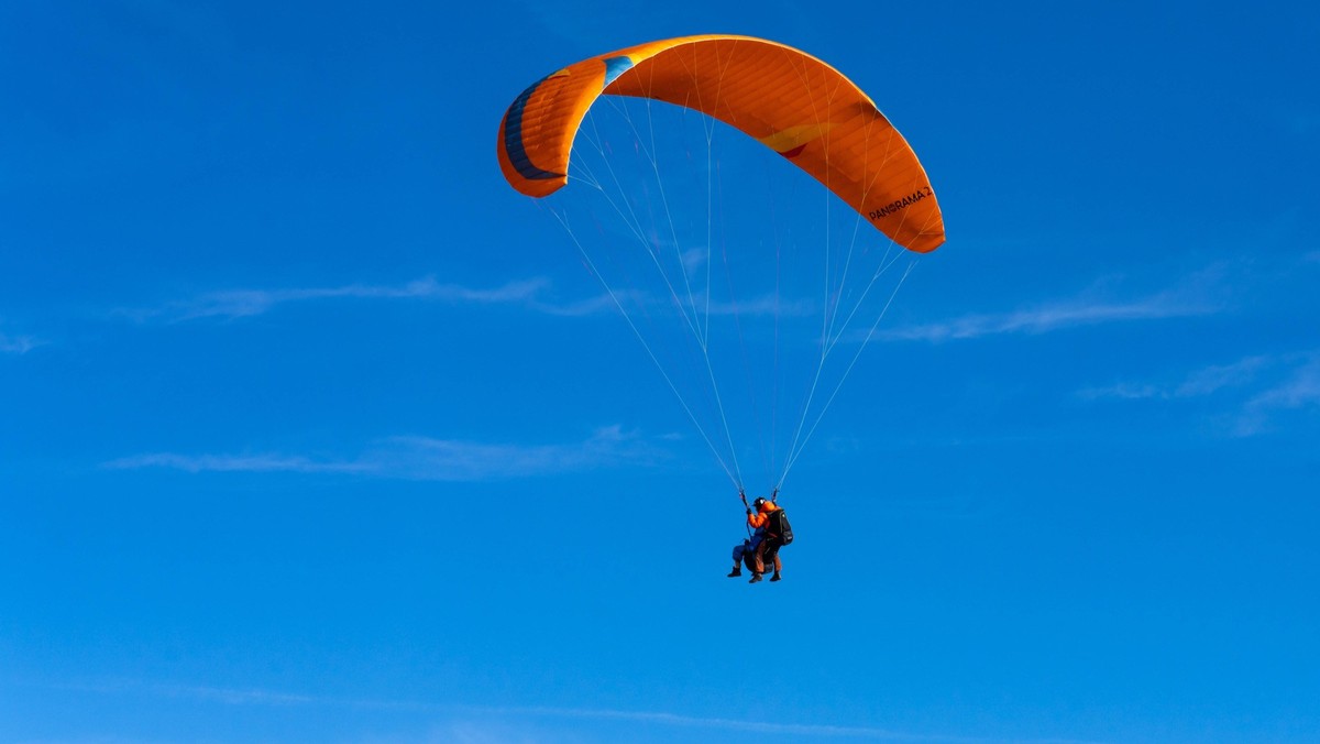 Gleitschirm, Tandem-Flug, Symbolbild