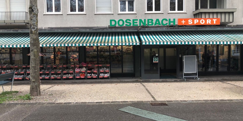 Diese Filiale von Dosenbach in Bümpliz schliesst im Juli 2024.