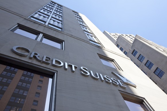 Sitz der Credit Suisse in New York, wo die Bank Milliarden verlocht hat.