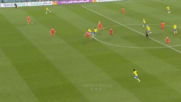 Schweiz Brasilien Offside