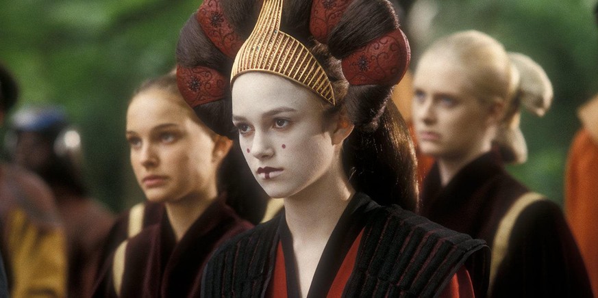 Sabe (Amidalas Handmaiden) keira knightley star wars the phantom menace https://www.starwars.com/news/much-to-learn-you-still-have-talking-rogue-one-aliens-with-pablo-hidalgo