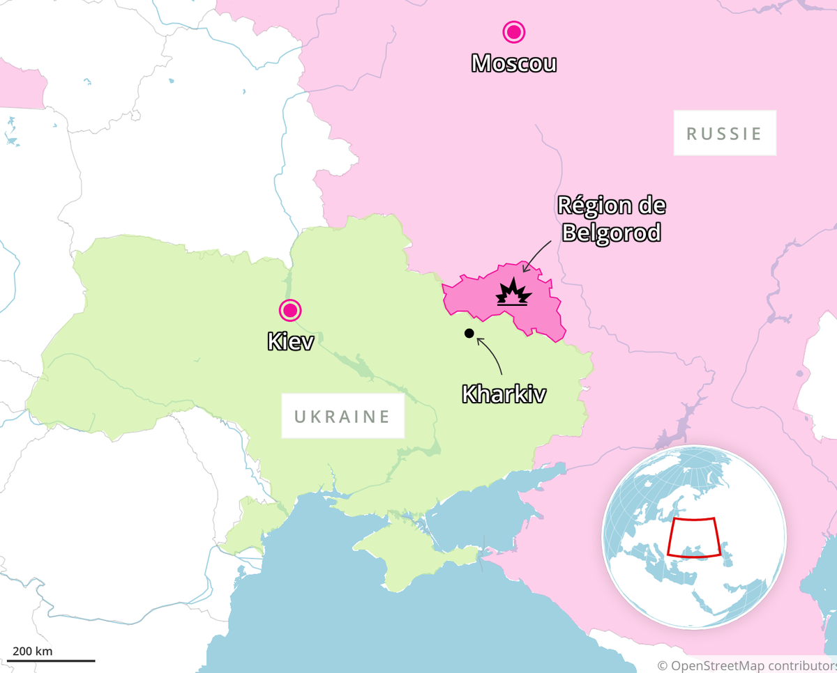 La région de Belgorod.