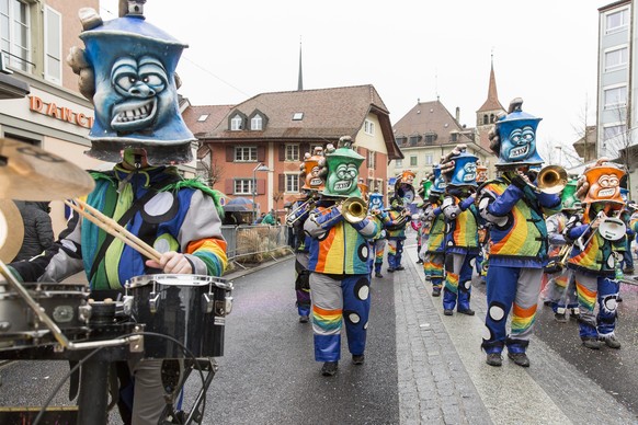 Karneval in Payerne.