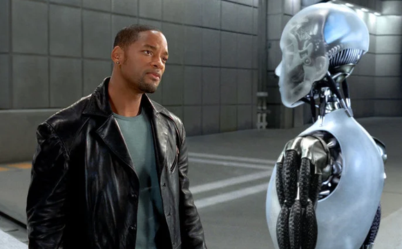 «I, Robot», basierend auf Asimovs Geschichte «Ich, der Roboter».