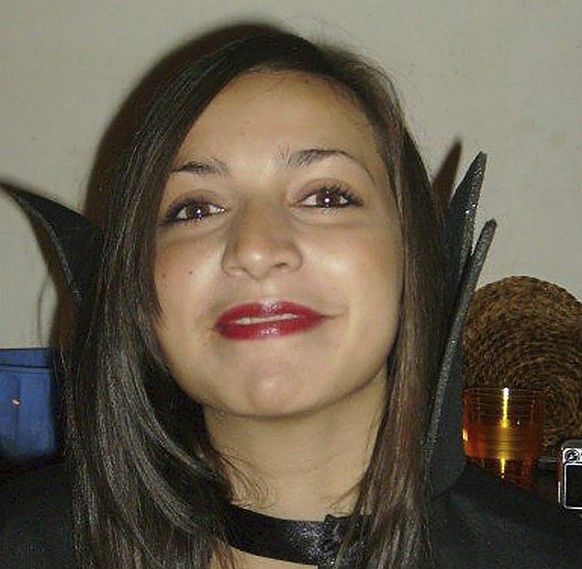 FILE - An undated photo of Meredith Kercher, American student Amanda Knox&#039;s flatmate in Perugia, central Italy, where she was found dead on the floor of her bedroom on Nov. 1, 2007. Amanda Knox f ...